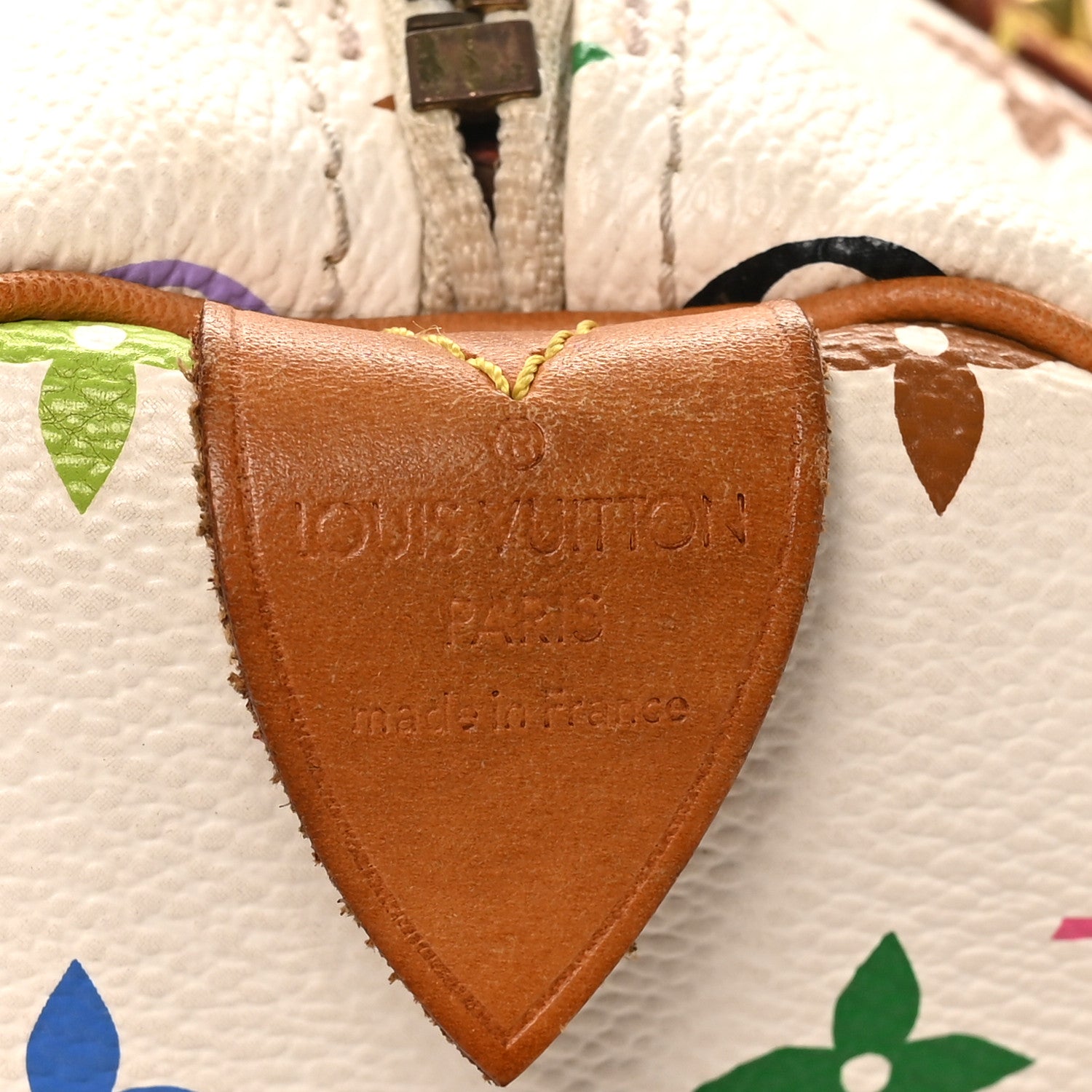 Louis Vuitton Monogram Multicolor Speedy 30 White 6 of 10