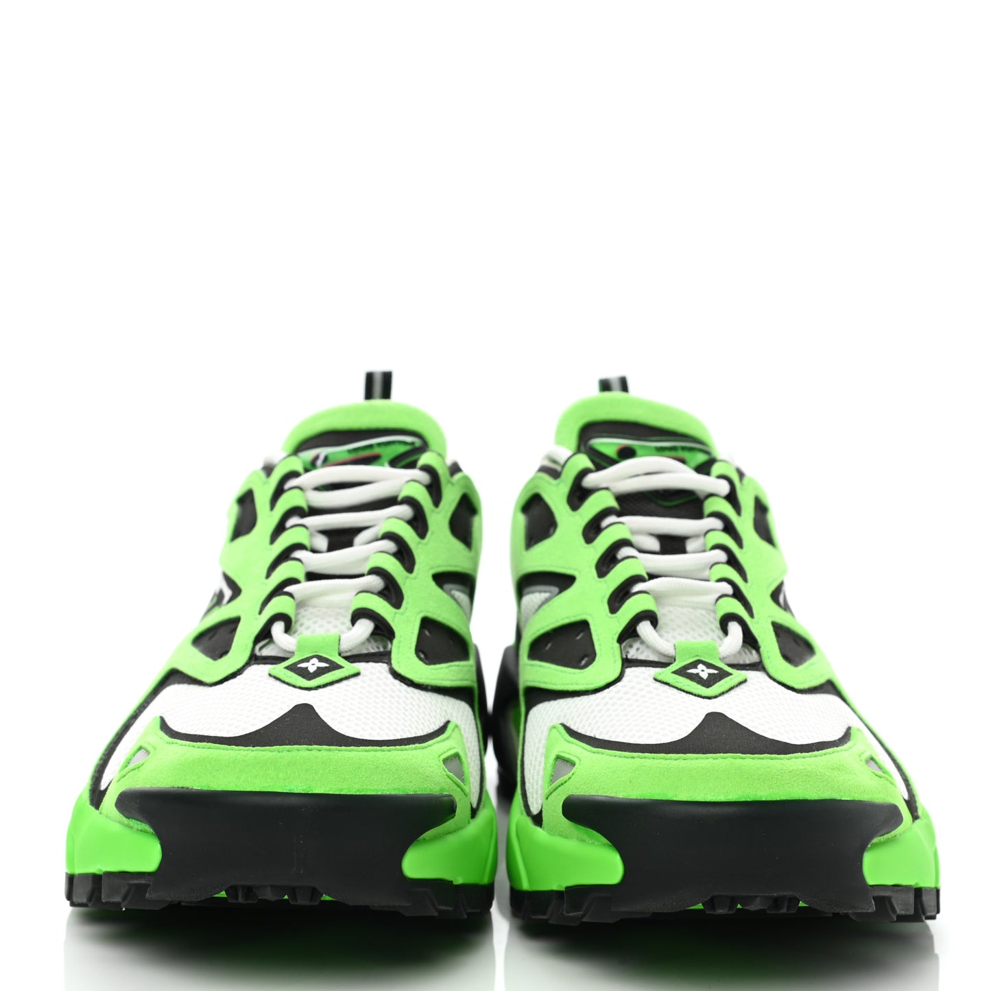Mesh Suede Mens LV Runner Tatic Sneaker 7 Green