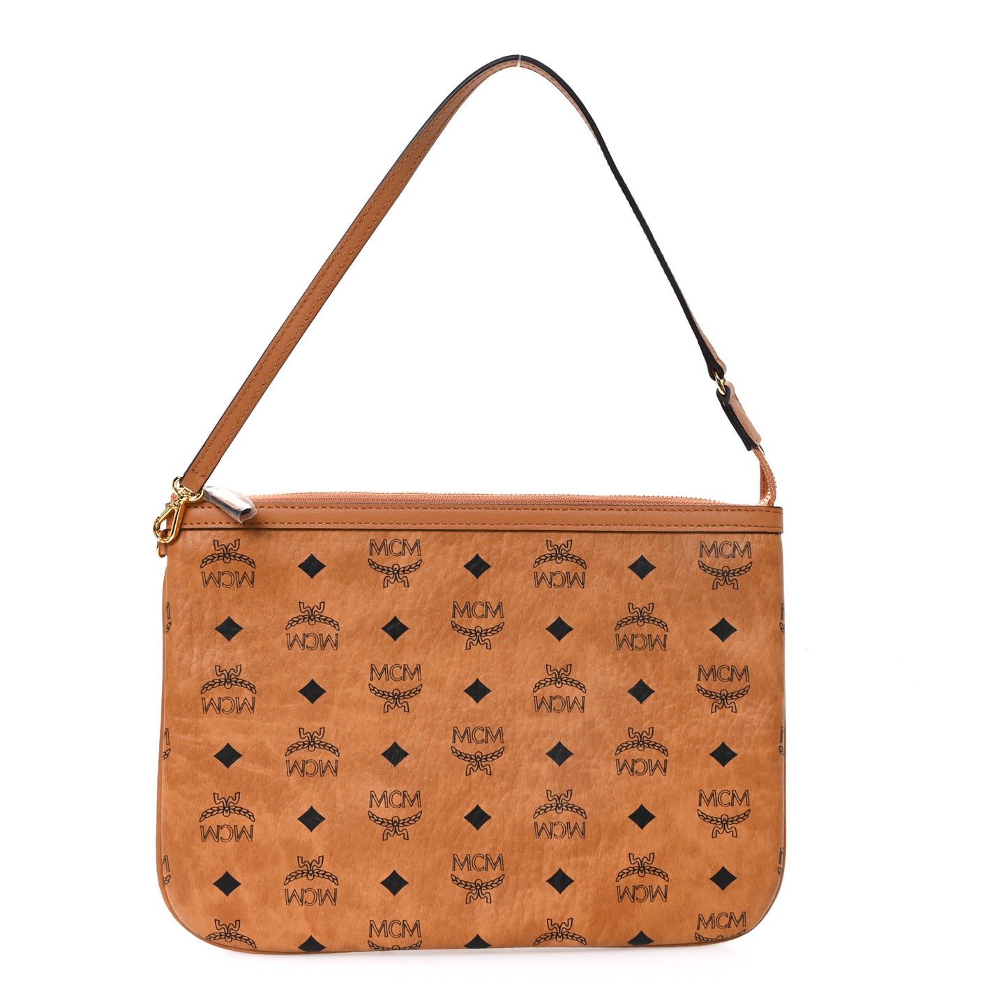 Visetos Liz Shopper Tote Pouch Cognac