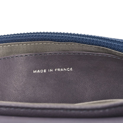 Chanel Lambskin Half Moon Wallet on Chain WOC Light Grey 7 of 11