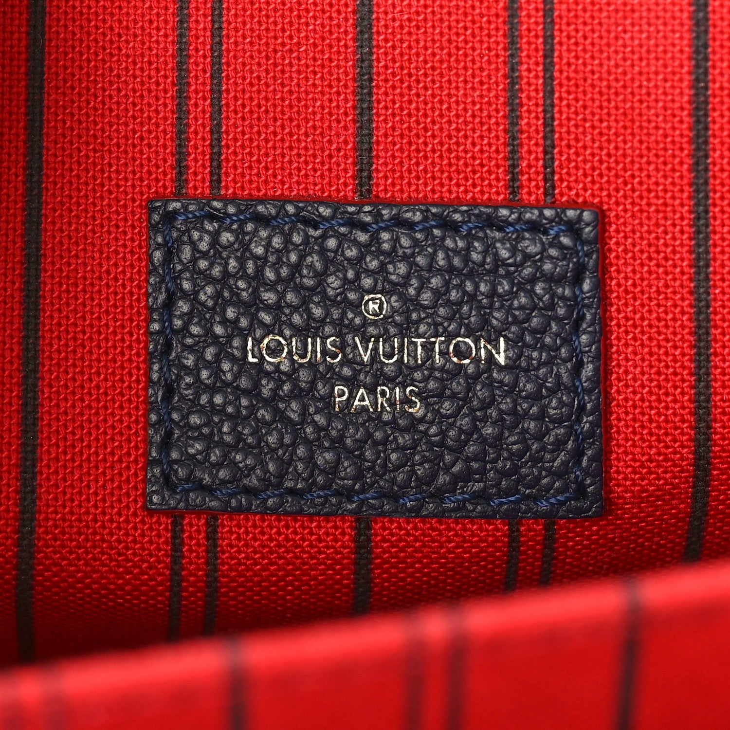 Louis Vuitton Empreinte Pochette Metis Marine Rouge 6 of 9