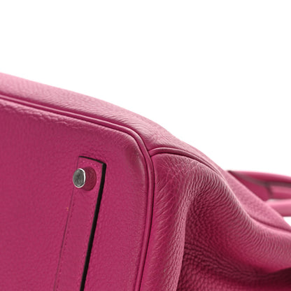 Hermes Togo Birkin 35 Rose Pourpre 11 of 22