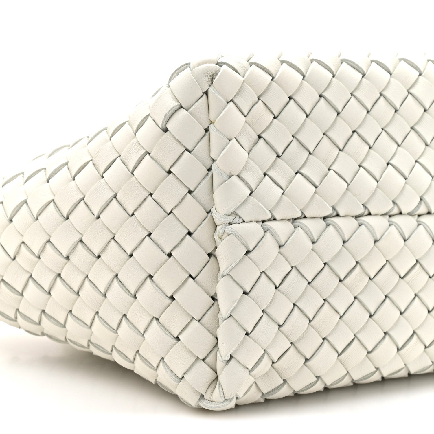 Bottega Veneta Nappa Intrecciato Mini Heart Cabat White 10 of 10