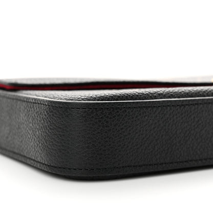 Louis Vuitton Empreinte Monogram Giant Felicie Pochette Black Beige 9 of 12