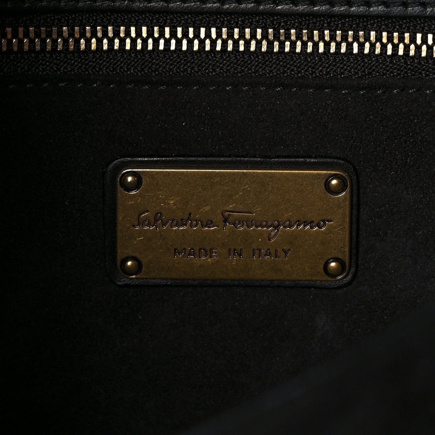 Calfskin Whipstitch Kamelia Shoulder Bag Black