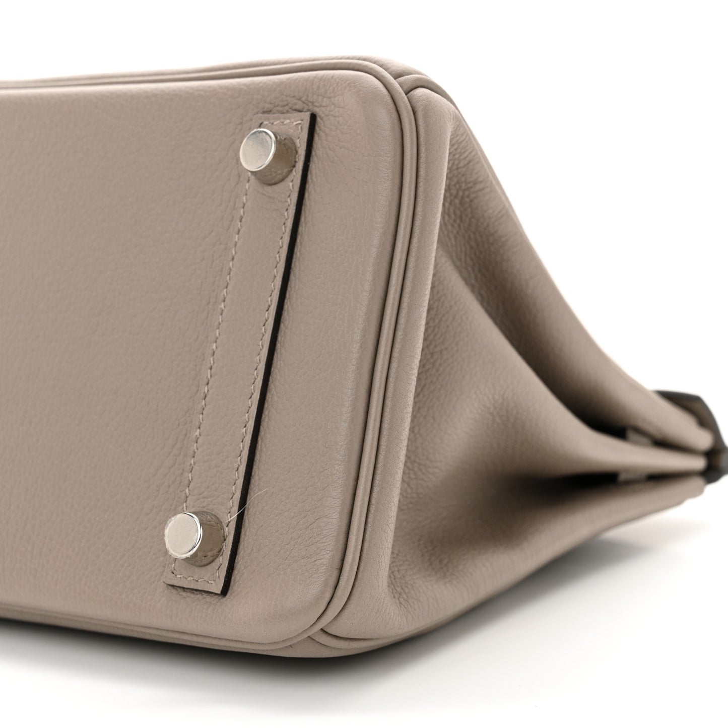 Taurillon Novillo Birkin 25 Gris Asphalte
