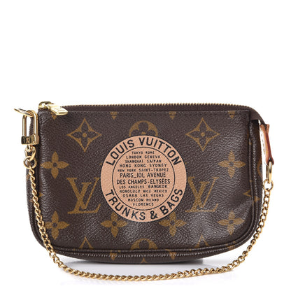 Louis Vuitton Monogram Complice Trunks and Bags Mini Pochette Accessories Beige 1 of 7