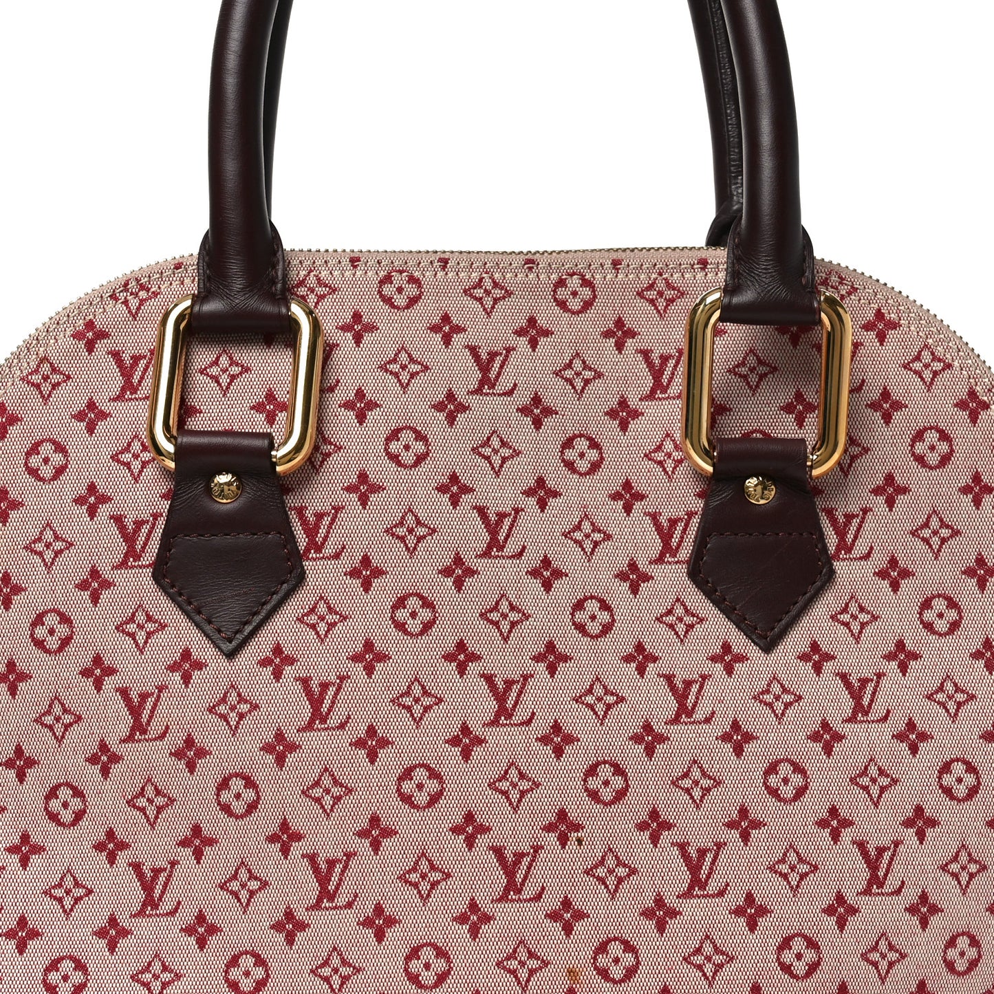 Mini Monogram Alma Haut Tote Cherry