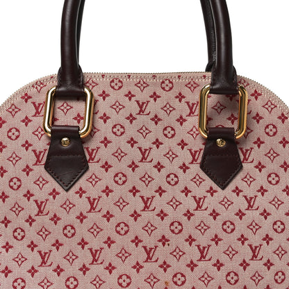 Louis Vuitton Mini Monogram Alma Haut Tote Cherry 7 of 9