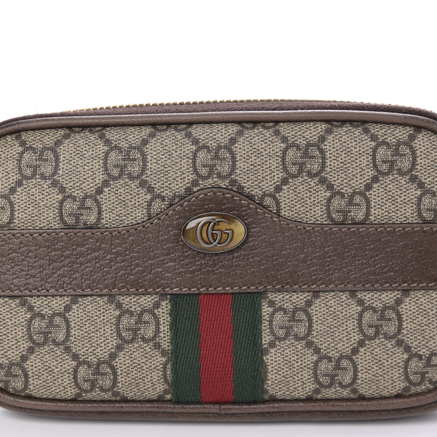 Gucci GG Supreme Monogram Ophidia Belted iPhone Case 75 30 Dark Brown 10 of 13