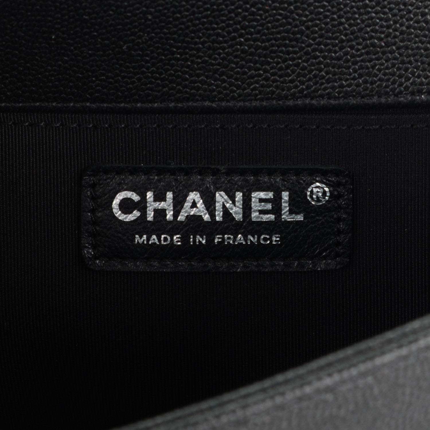 Chanel Caviar Quilted Medium Boy Flap So Black 6 of 7