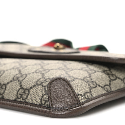 Gucci GG Supreme Monogram Neo Vintage Web Belt Bag Brown 10 of 10
