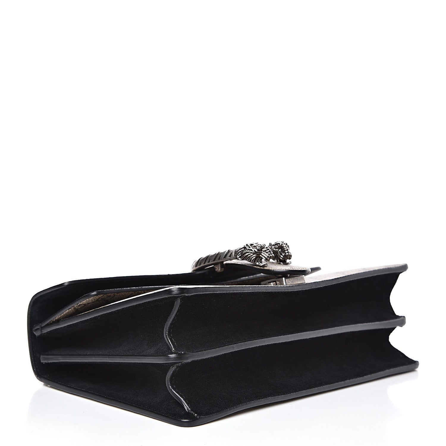 Gucci GG Supreme Monogram Small Dionysus Shoulder Bag Black 3 of 13