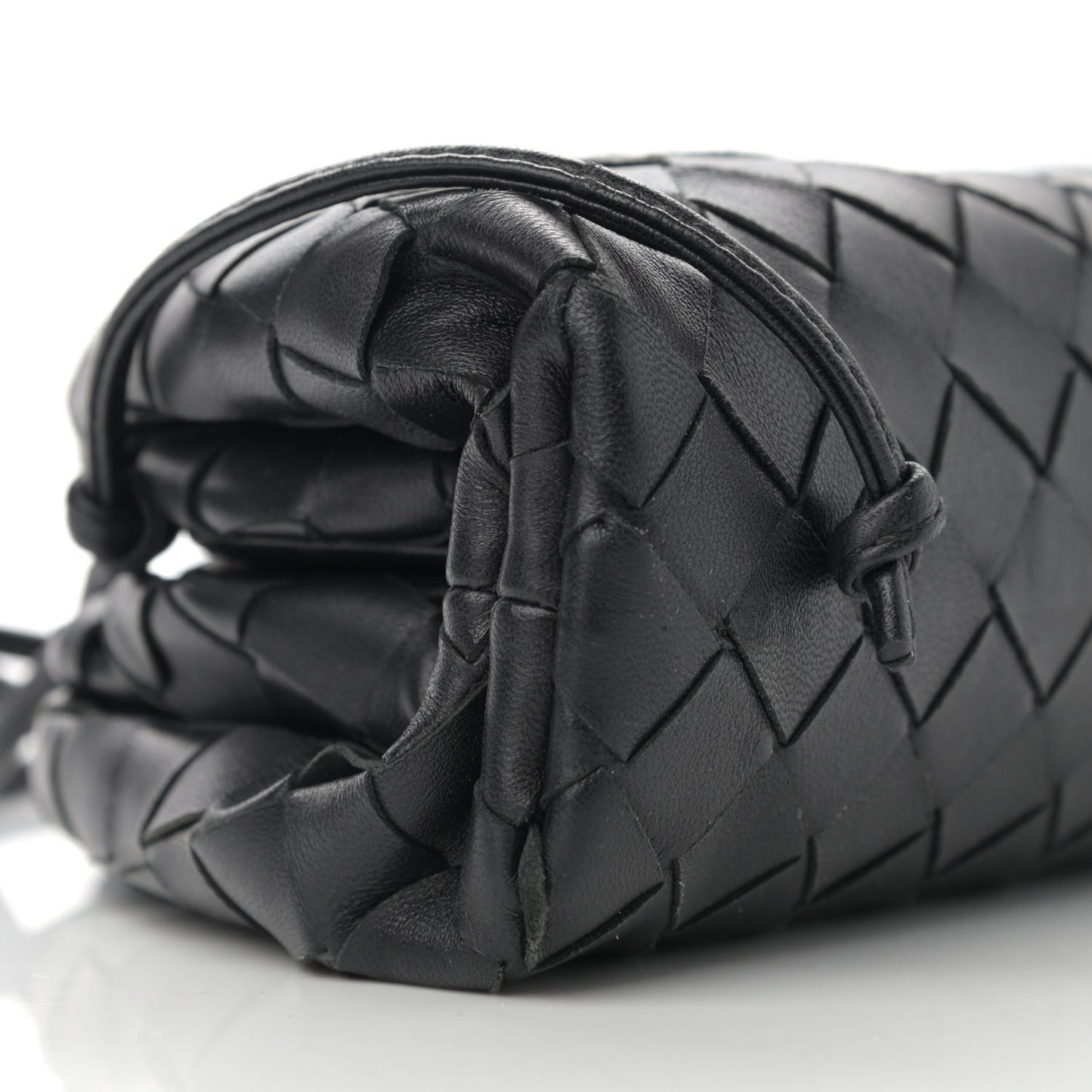 Nappa Intrecciato The Mini Pouch Black