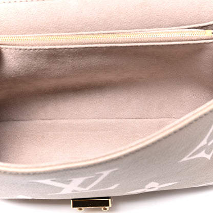 Louis Vuitton Empreinte Monogram Giant Madeleine MM Dove Grey Beige 5 of 10