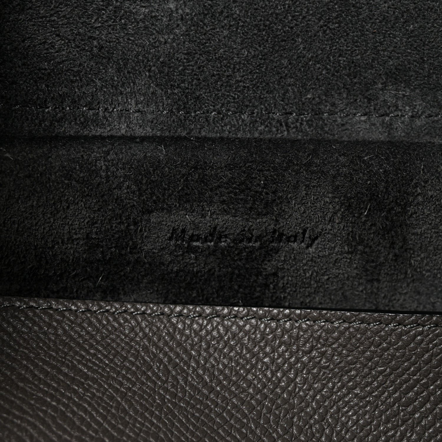 Celine Baby Grained Calfskin Micro Belt Bag Grey 7 of 10