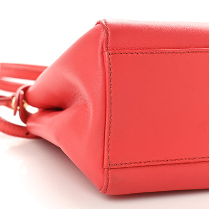 Fendi Nappa Mini Peekaboo Iconic Satchel Rosa Exstasy 8 of 10