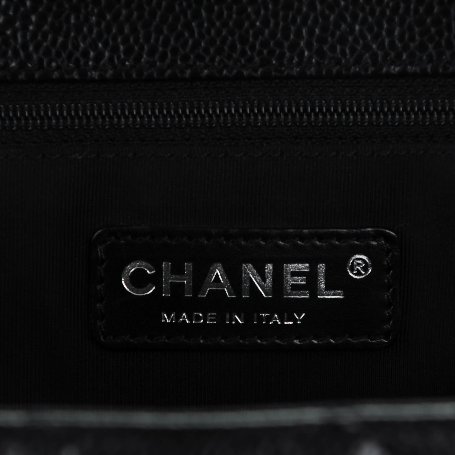 Chanel Caviar Quilted Grand Shopping Tote GST Black 6 of 7
