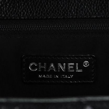 Chanel Caviar Quilted Grand Shopping Tote GST Black 6 of 7