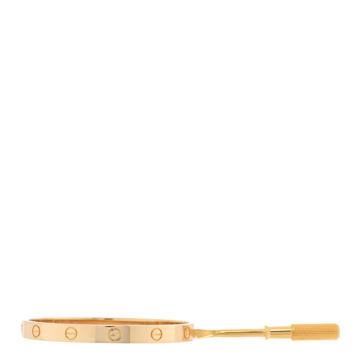 18K Yellow Gold LOVE Bracelet 17