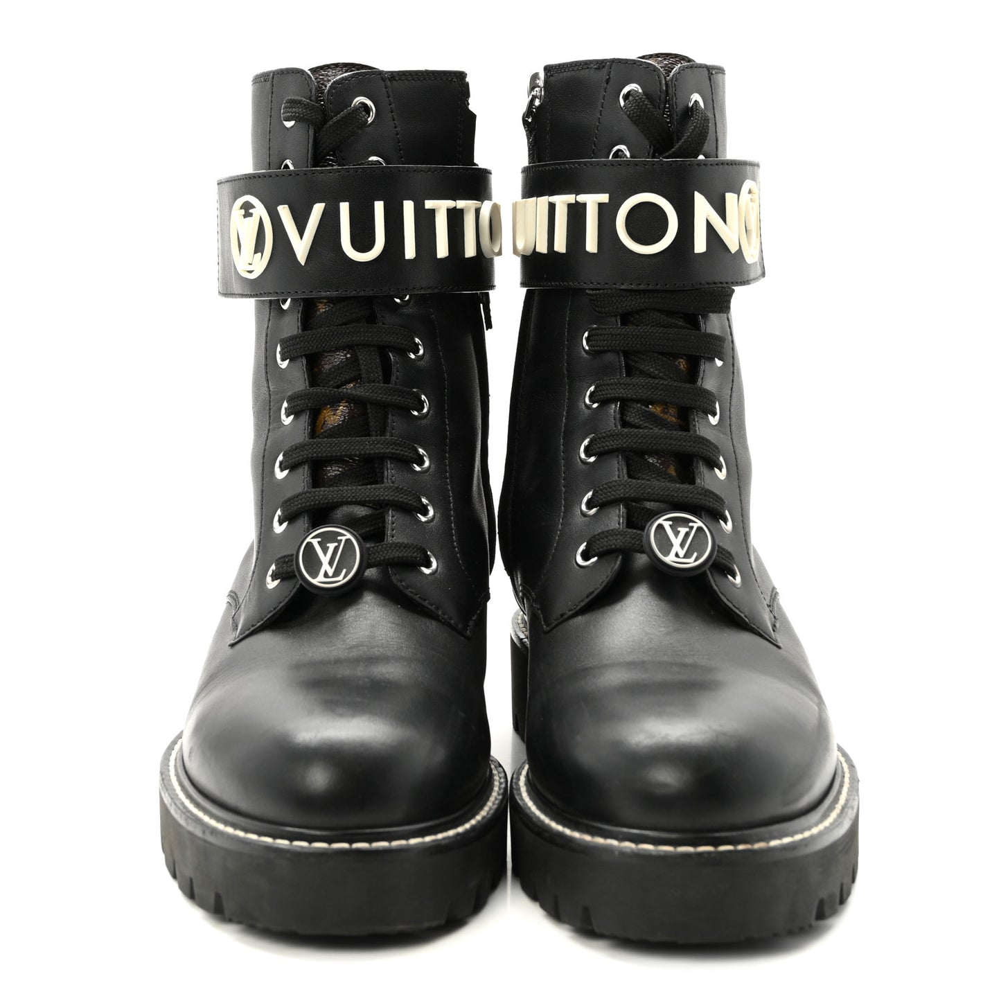 Calfskin Territory Flat Ranger Boots 38 Black