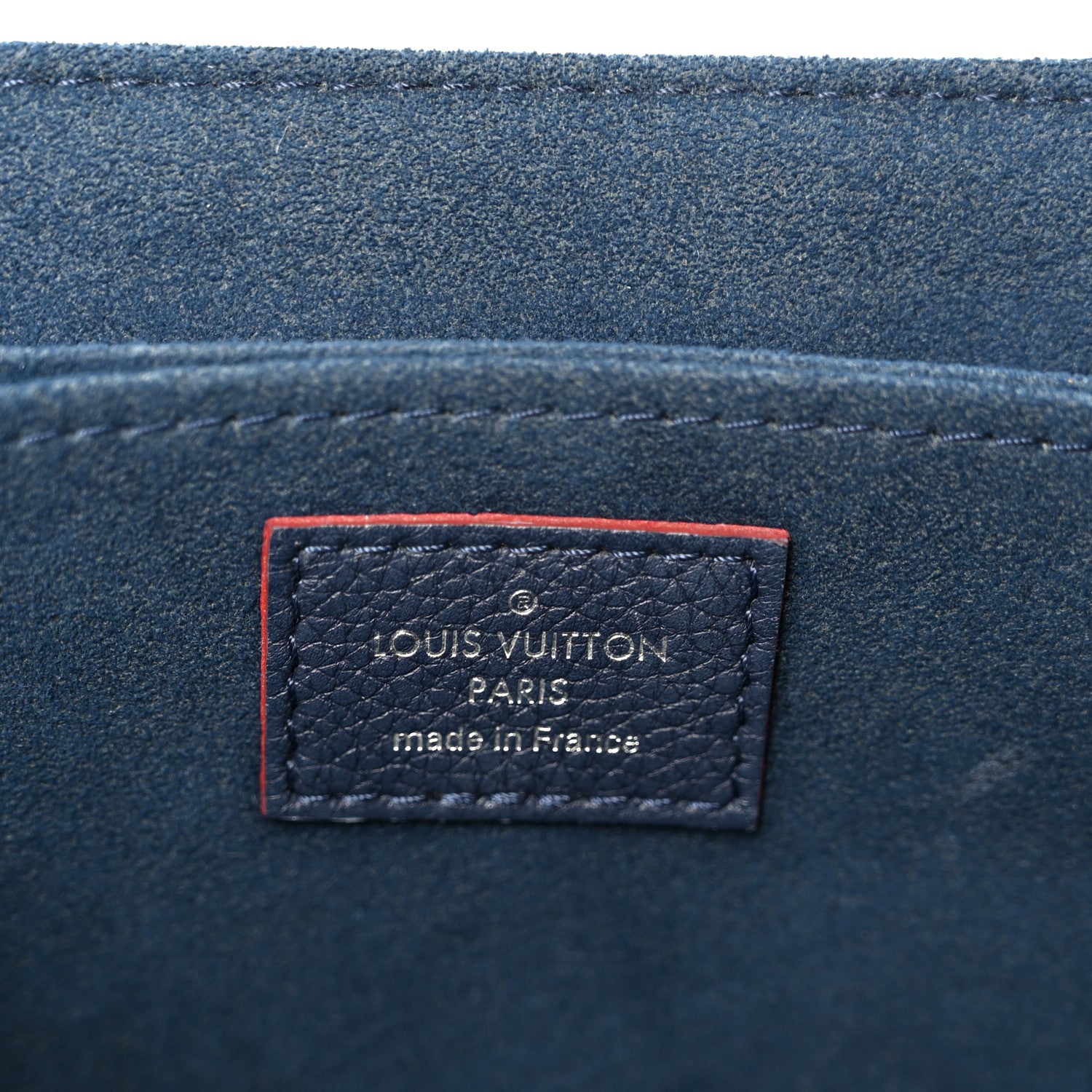 Louis Vuitton Soft Calfskin My Lockme Top Handle Marine Rouge 6 of 12
