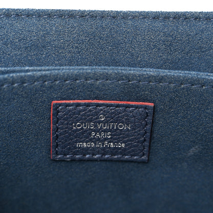 Louis Vuitton Soft Calfskin My Lockme Top Handle Marine Rouge 6 of 12