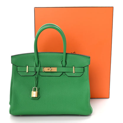 Hermes Togo Birkin 30 Bambou 12 of 12