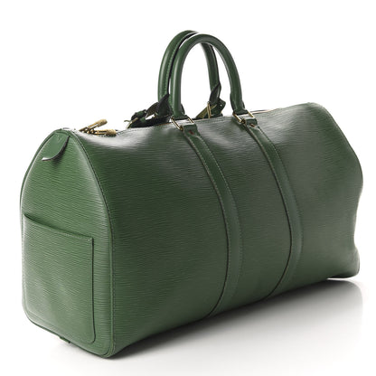 Louis Vuitton Epi Keepall 45 Borneo 2 of 11