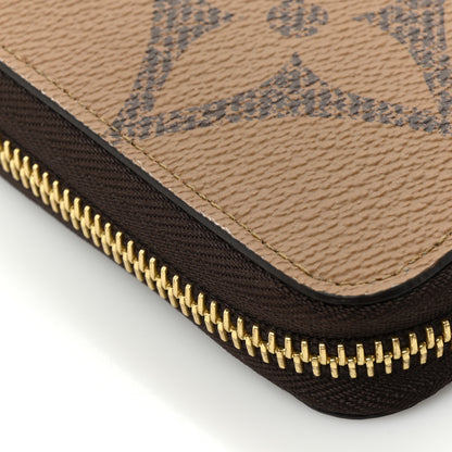 Louis Vuitton Reverse Monogram Giant Zippy Wallet 13 of 15