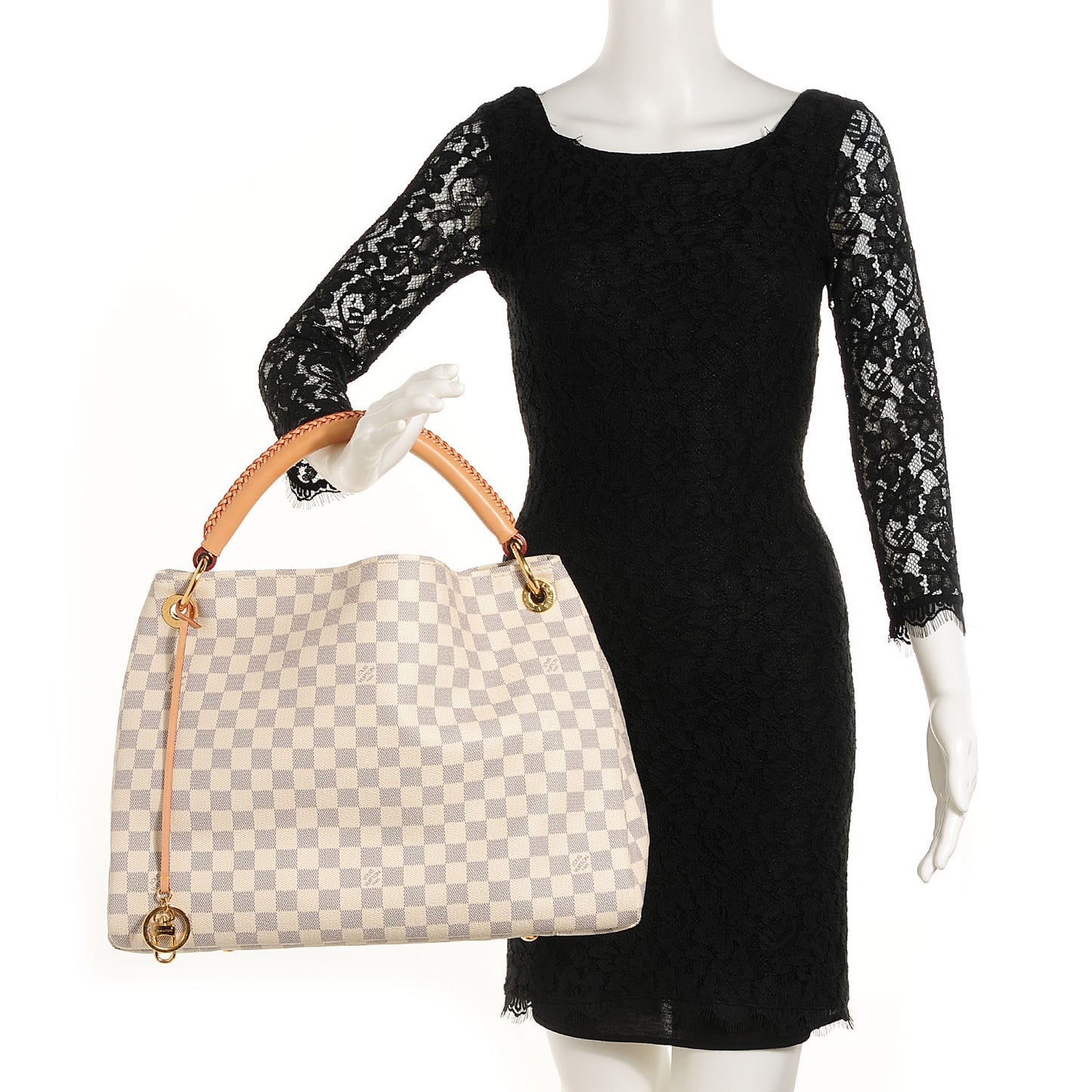 Damier Azur Artsy MM