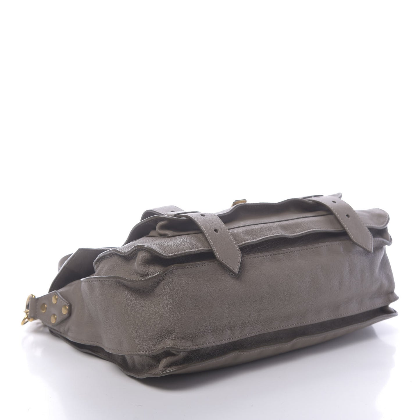 Lambskin PS1 Medium Satchel Smoke