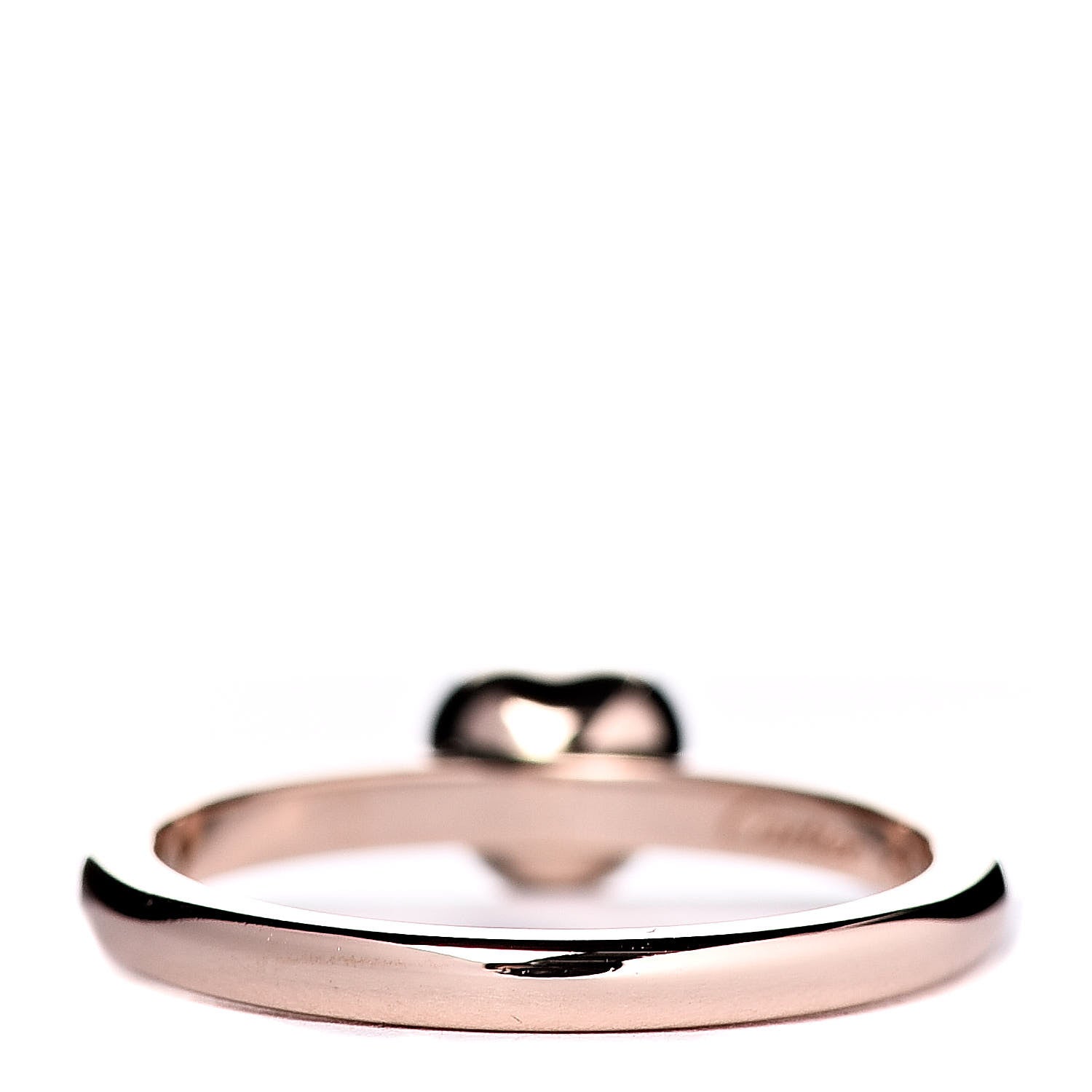 Cartier 18K Pink Gold Diamond D'Amour Heart Ring 48 4.5 3 of 5