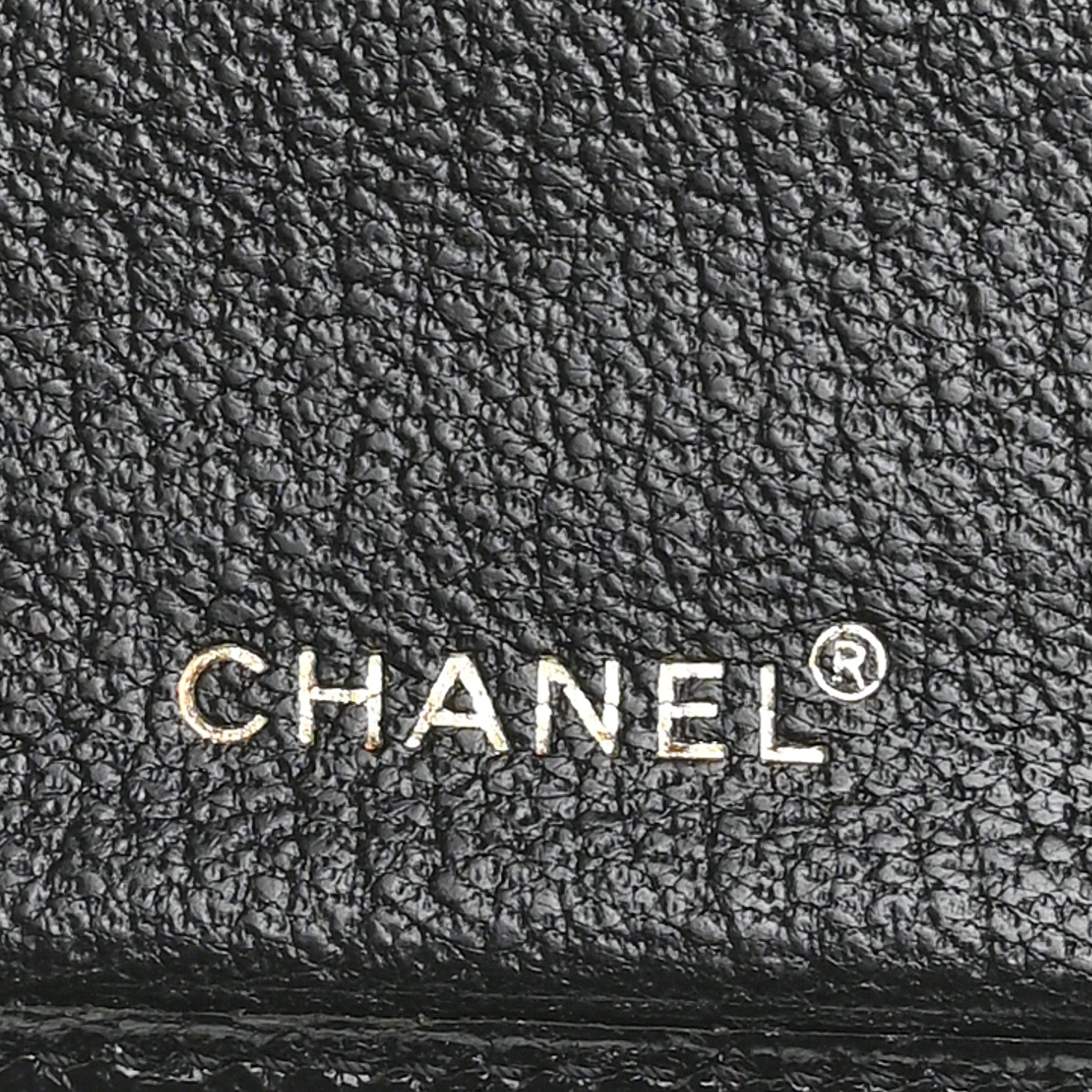 Chanel Goatskin Yen Wallet Black 6 of 8