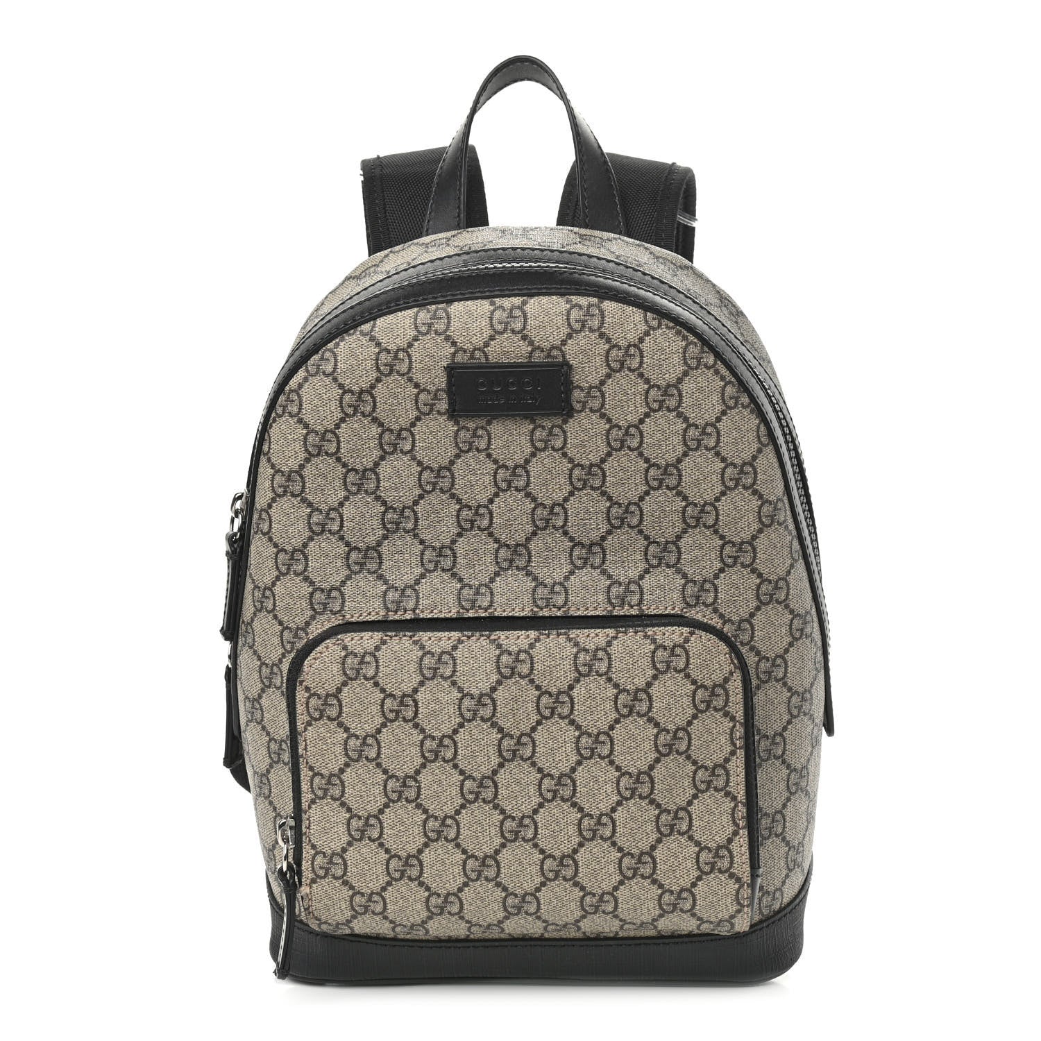 Gucci GG Supreme Monogram Small Eden Day Backpack Black 1 of 10