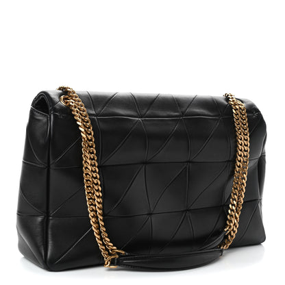 Saint Laurent Lambskin Patchwork Monogram Large Jamie Black 2 of 5