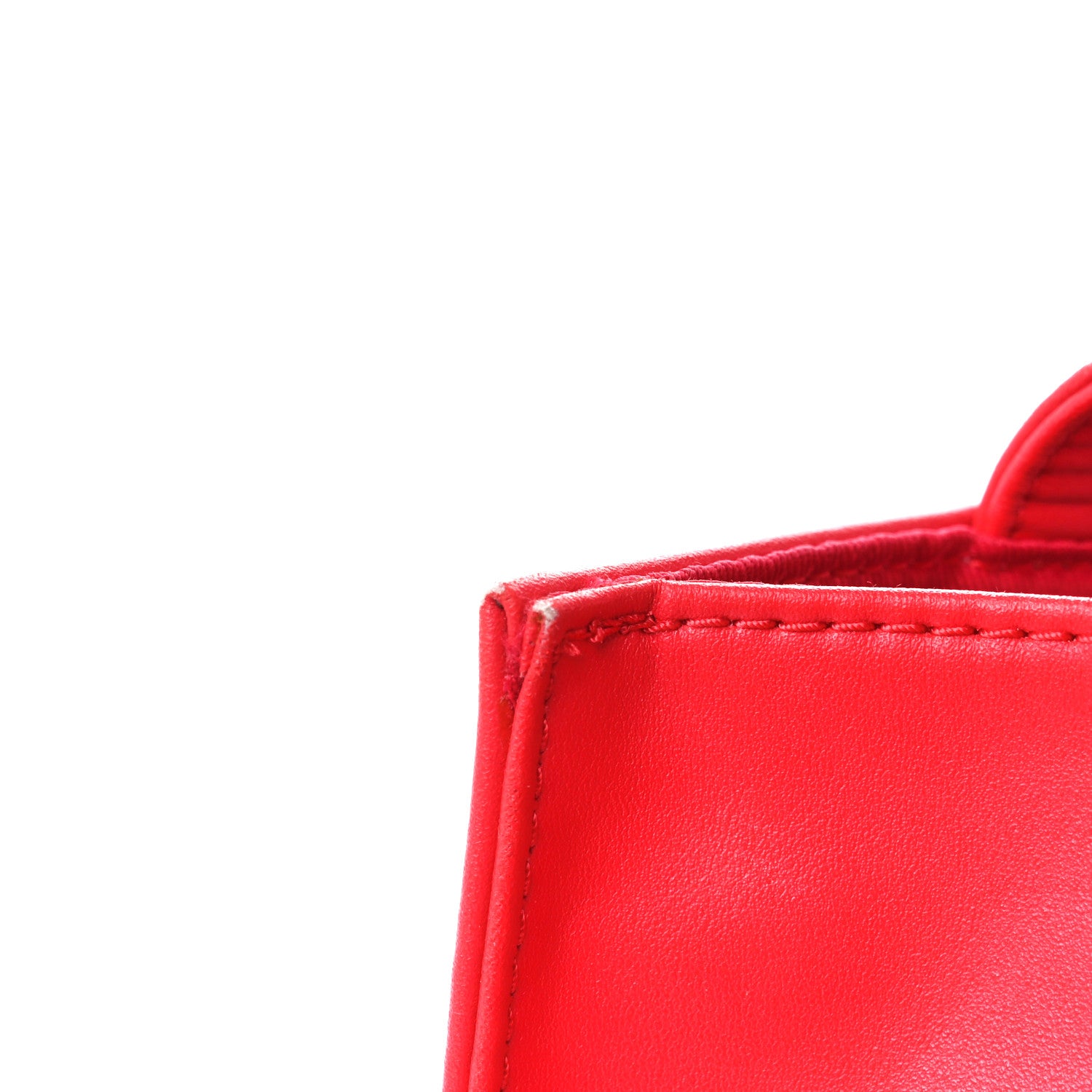 Telfar Vegan Leather Medium Shopping Bag Red 14 of 15