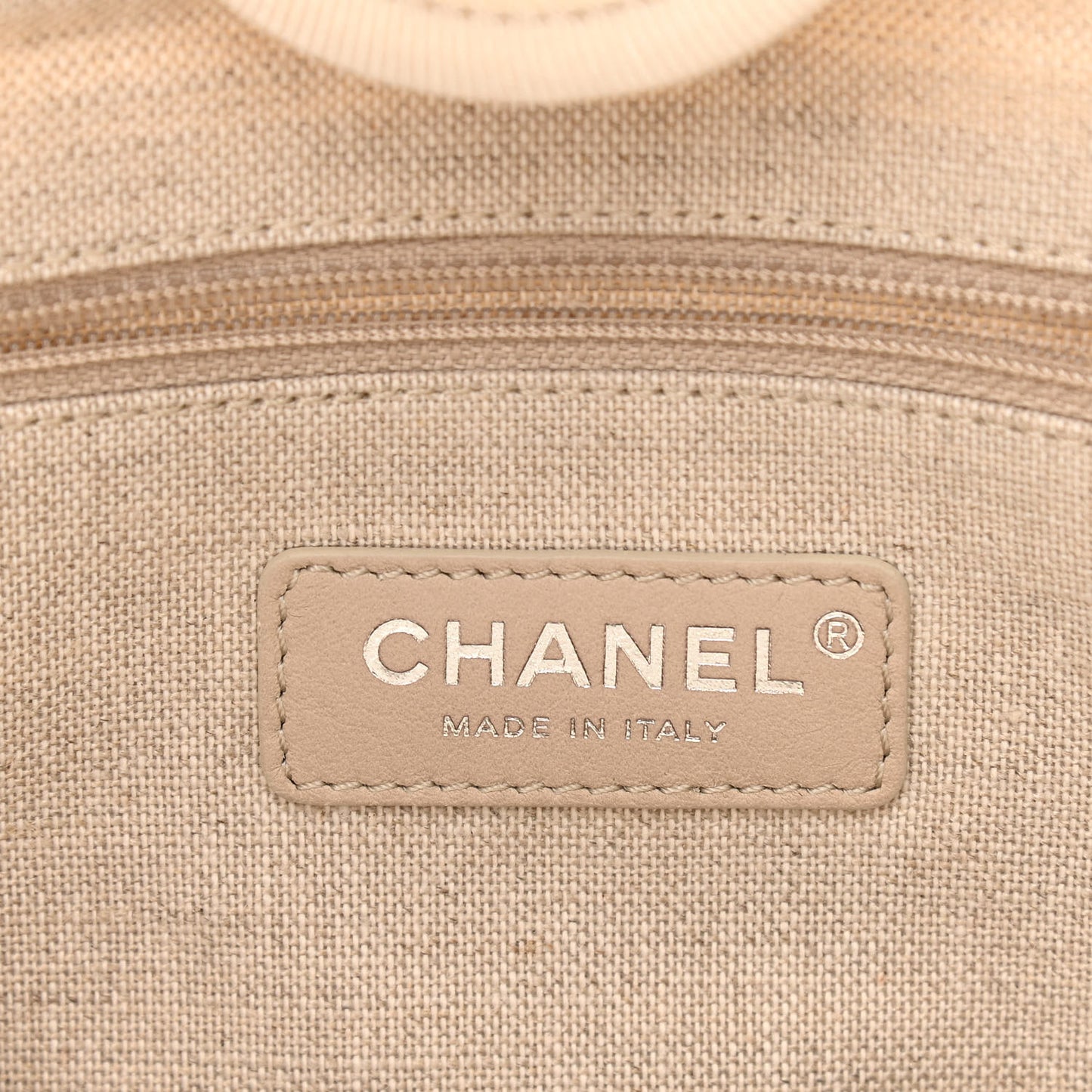 Mixed Fibers Small Deauville Tote White