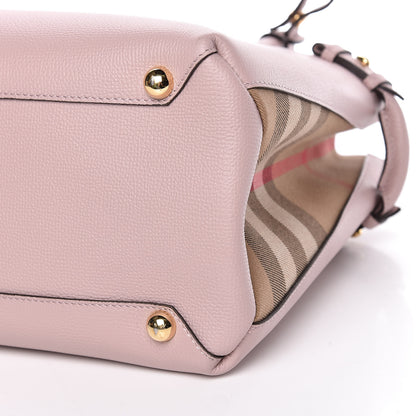 Burberry Grainy Calfskin House Check Medium Banner Tote Pale Orchid 10 of 10