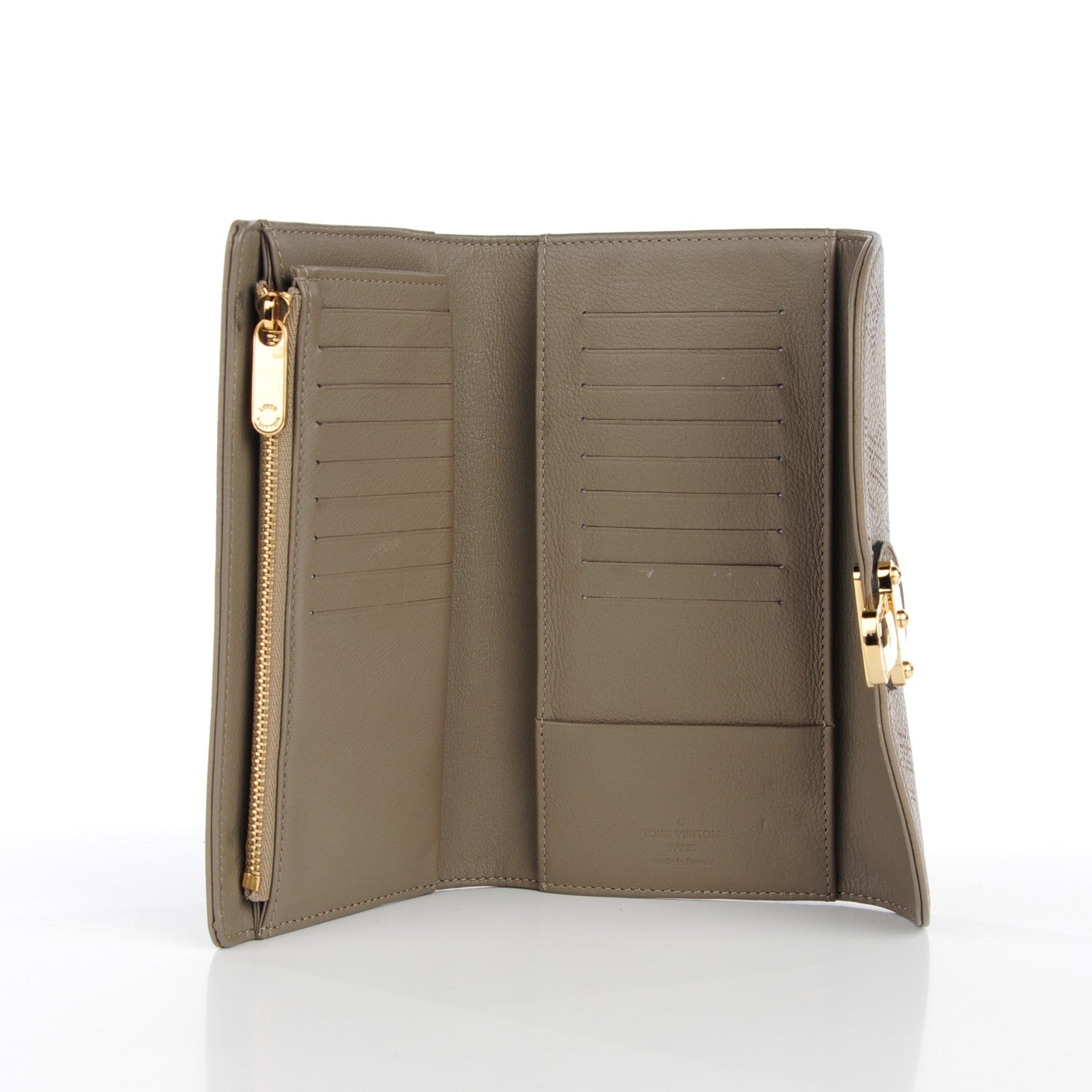 Louis Vuitton Mahina Amelia Wallet Taupe 5 of 8
