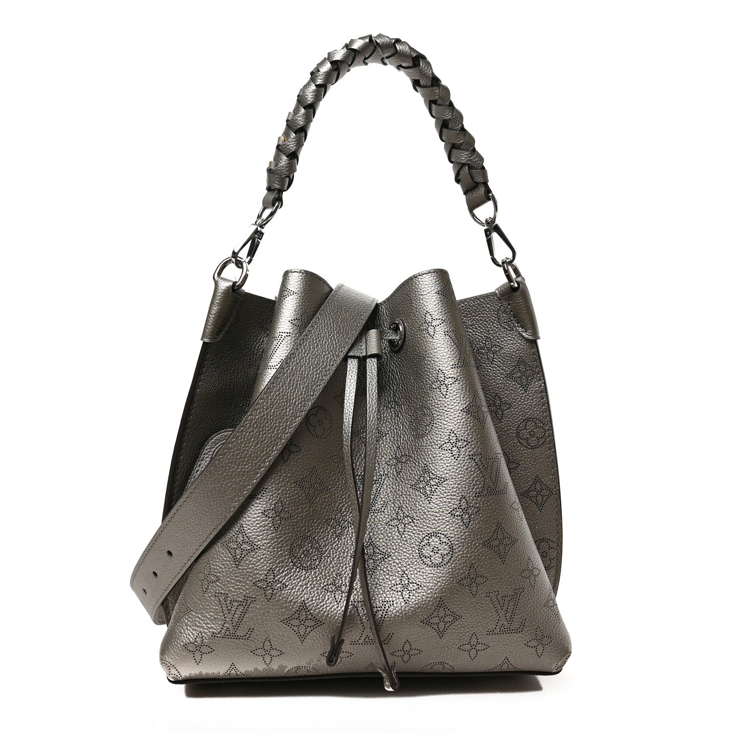 Louis Vuitton Metallic Mahina Muria Gris Souris 1 of 8
