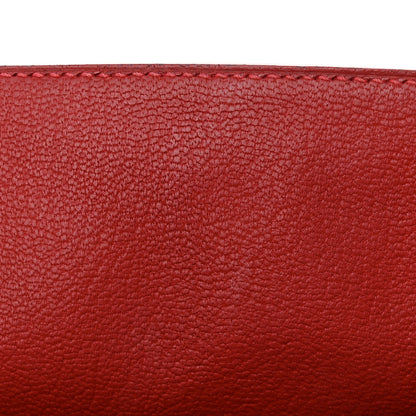 Hermes Taurillon Clemence Kelly Retourne 32 Rouge Casaque 12 of 12