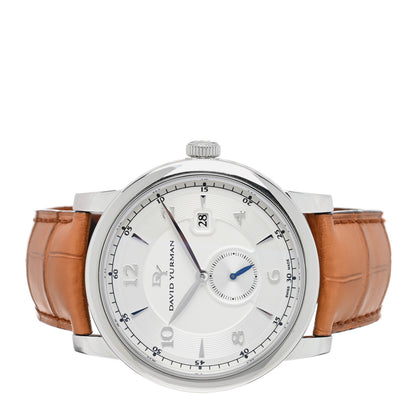 David Yurman Stainless Steel Alligator 43mm Classic Small Seconds Automatic Watch 2 of 5