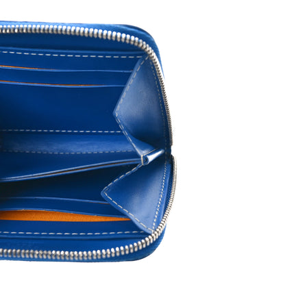 Goyard Goyardine Matignon PM Wallet Blue 5 of 9