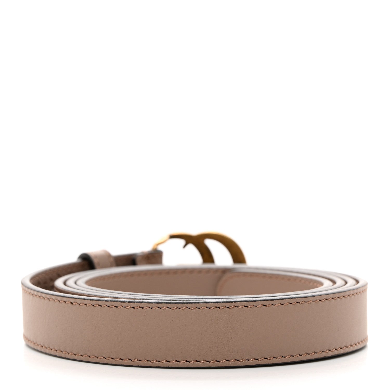 Gucci Calfskin Double G 20mm Belt 105 42 Porcelain Rose 2 of 6