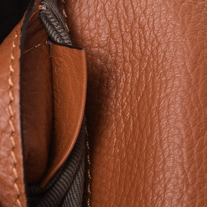 Chloe Calfskin Mini Marcie Round Crossbody Bag Tan 9 of 9