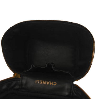 Chanel Caviar Vanity Cosmetic Case Black 5 of 10