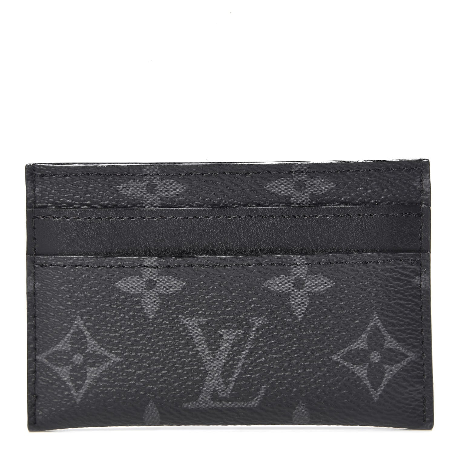 Louis Vuitton Monogram Eclipse Porte-Cartes Double Card Holder 1 of 7