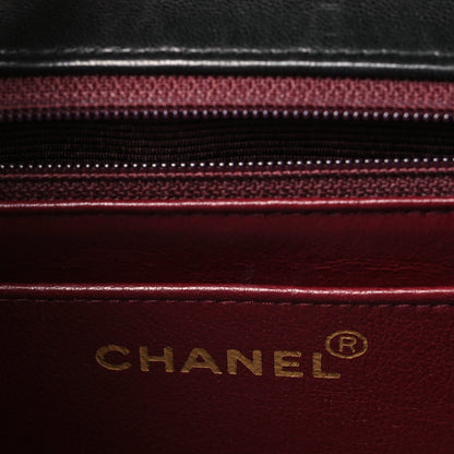 Chanel Lambskin Quilted Small Single Flap Black 6 of 11