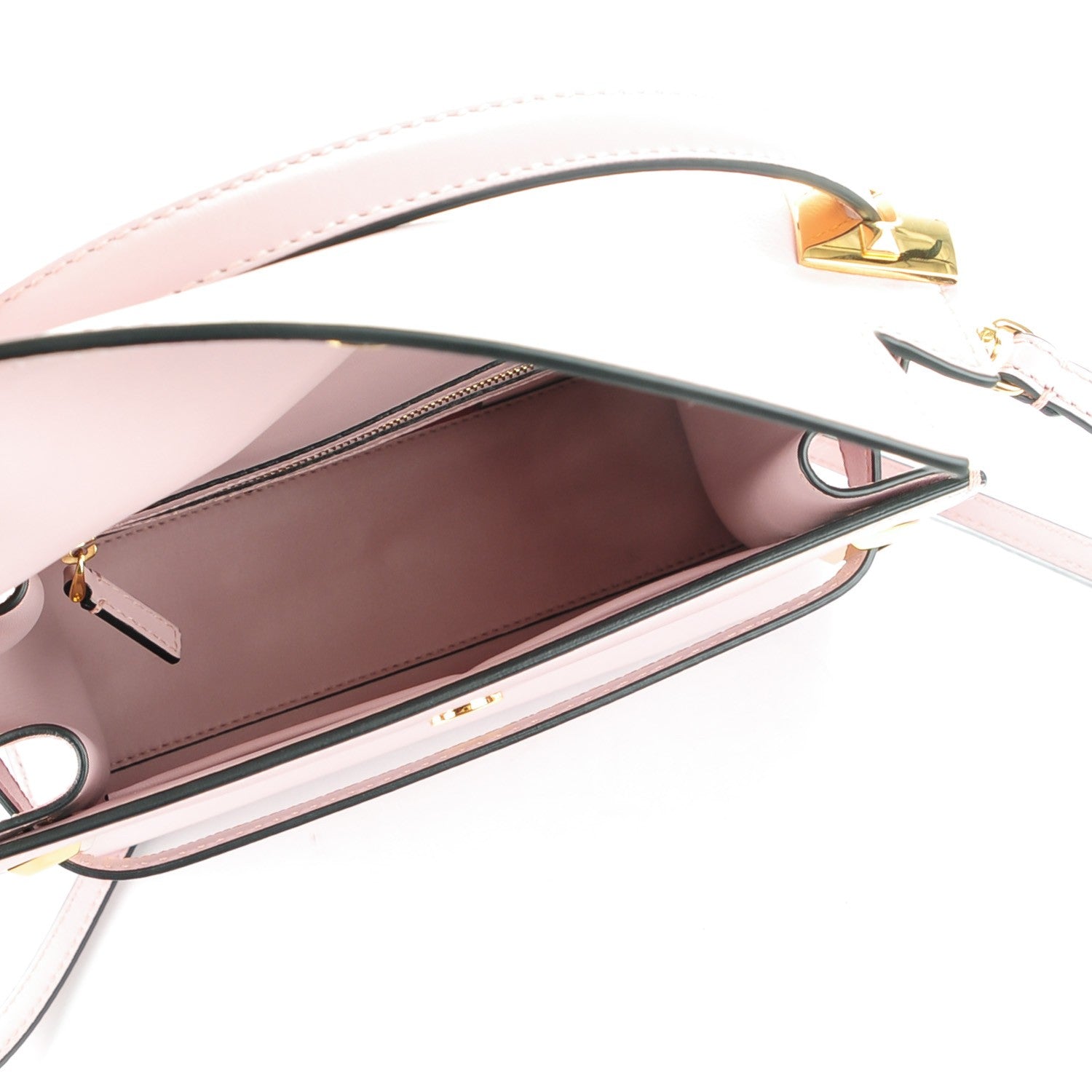 Valentino Garavani Vitello Small My Rockstud Frame Bag Poudre 5 of 7